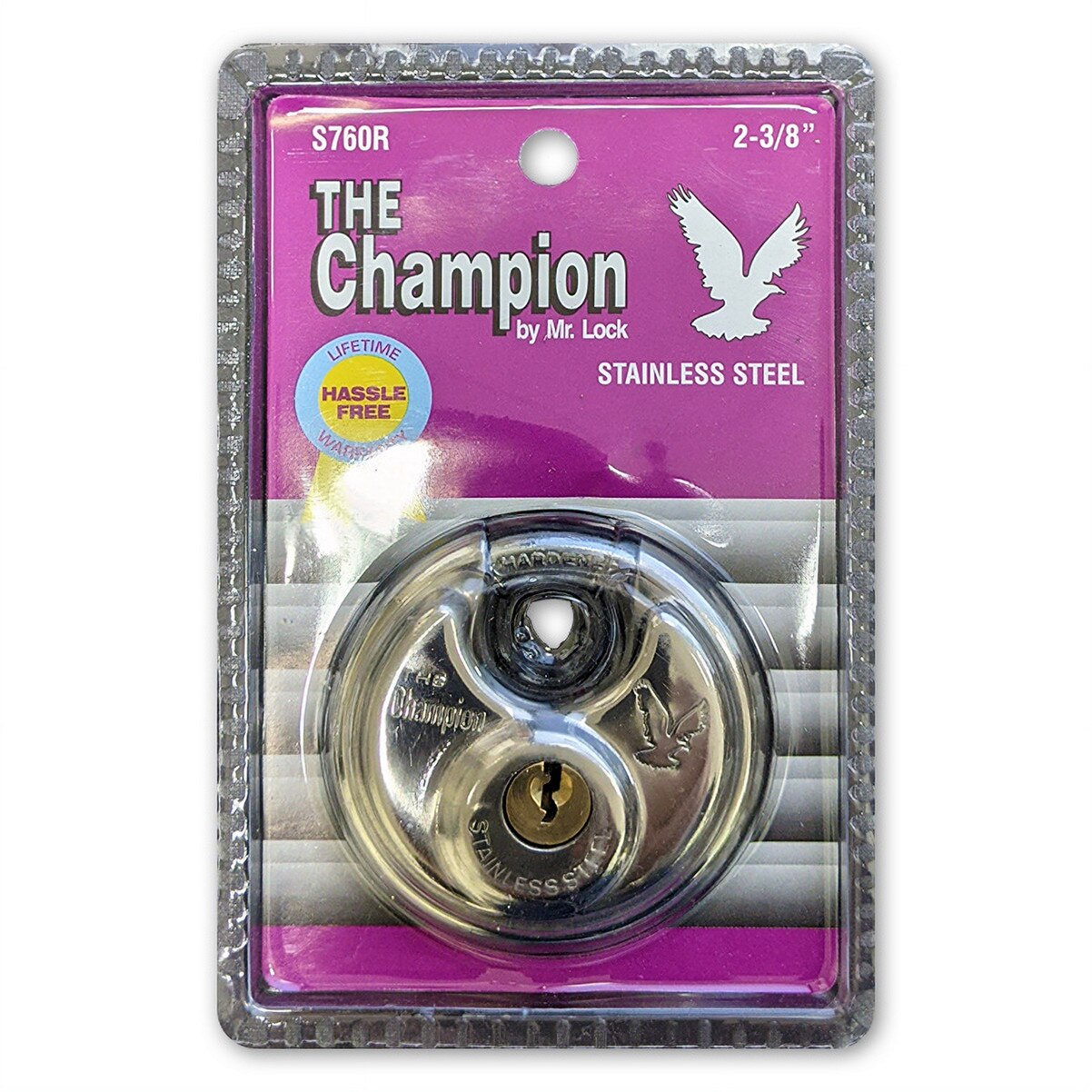 2/3 nch champion disc lock